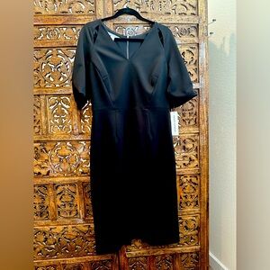 Elegant Black Dress Maggie London Size 14